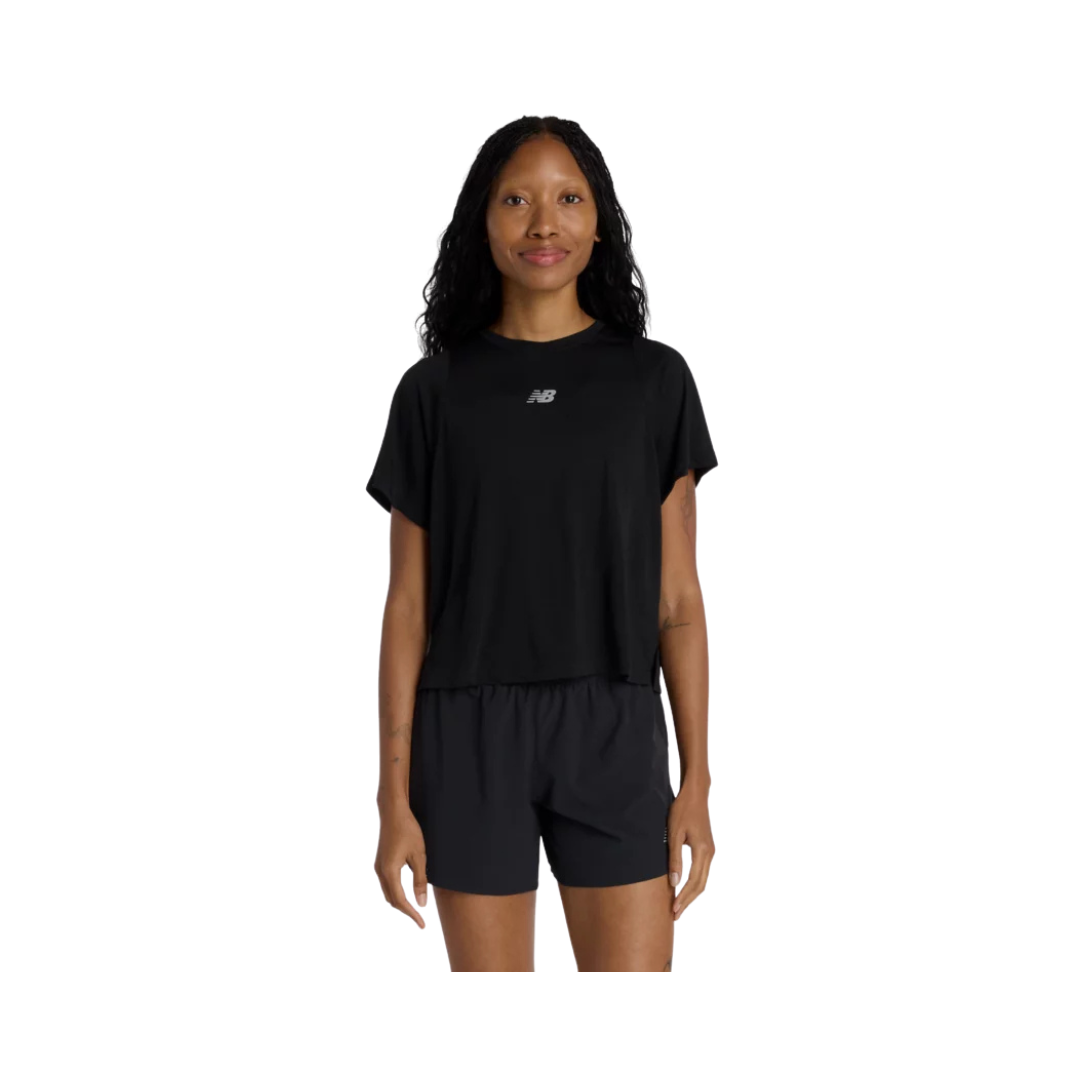 WT61A31KBK New Balance Infinity JR SS - Camiseta Dama - Imagen 1