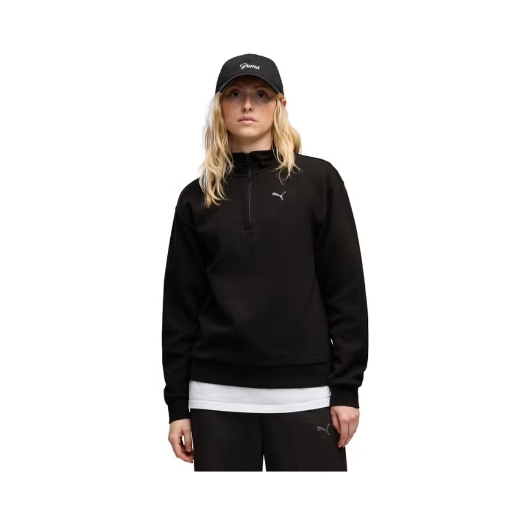 69401601 Puma ESS Elevated Half-Zip – Buzo Dama - Imagen 1