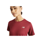 New Balance SE Poly Knit Tee - Camiseta Dama - Imagen 2