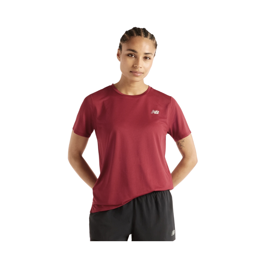 WT41222PDR New Balance SE Poly Knit Tee - Camiseta Dama - Imagen 1