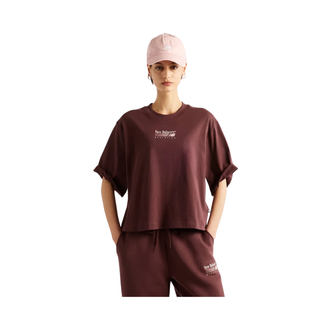 WT6272YXYLR New Balance Trackside Relaxed SS - Camiseta Dama - Imagen 1